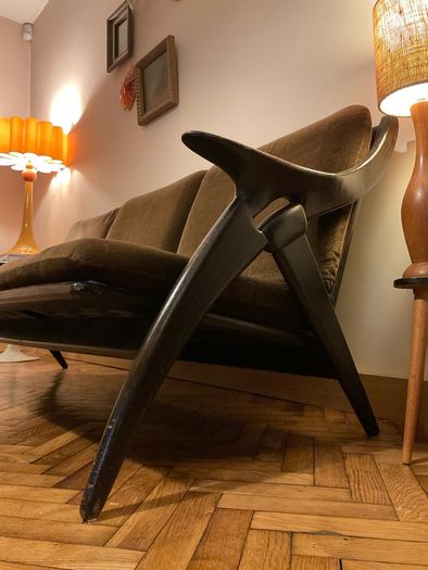 lounge chairs mid century modern vintage retro eames Danish teak