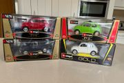 Fiat 500 Collection 1/16-1/18 Burago