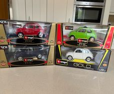 Fiat 500 Collection 1/16-1/18 Burago