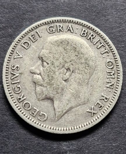 1927 United Kingdom 1 Shilling - George V silver coin