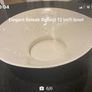 Reduced Belleek living Reflect 12 inch bowl with original sticker Image 3