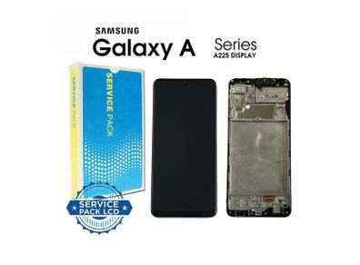 For Samsung Galaxy A22 A225 LCD Display Touch Screen Digitizer Assembly & Frame - FHT02SMSPLCD