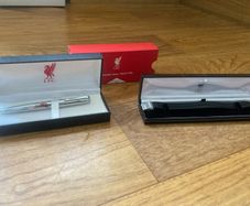 Liverpool FC Chrome Ball Point Pen + Bracelet