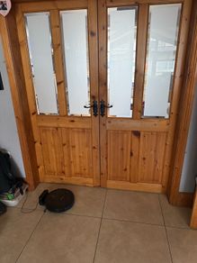 Solid Pine Interior Doors 10 Doors (Various Sizes) and Glazed Double Doors