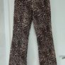 Monkl Leopard Print Jeans - Size 12 - NEW Image 2