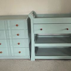 changing table and drawers