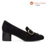Clarks black suede shoes Image 3