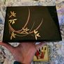 Vintage Traditional Japanese Lacquered Wooden Storage Box Image 3