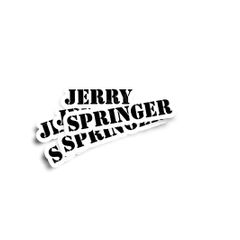 Jerry Springer Glossy Stickers 2-Pack