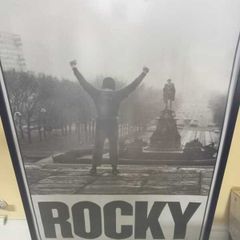 Large Framed Rocky Movie Poster - Iconic 1976 Film Art