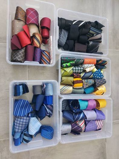 Ties - 75 no individual ties - very seldom used