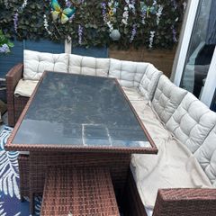 Ratten L garden set