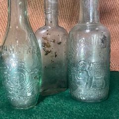 3 old Bottles inc, a Schweppes skittle