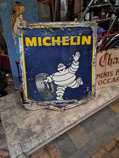 Vintage Michelin Garage Sign