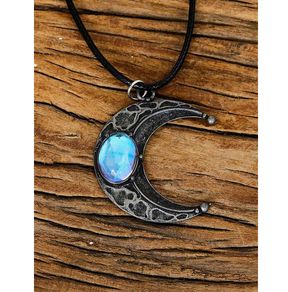 Boho Style Necklace with a Moon Stone - lovely gift