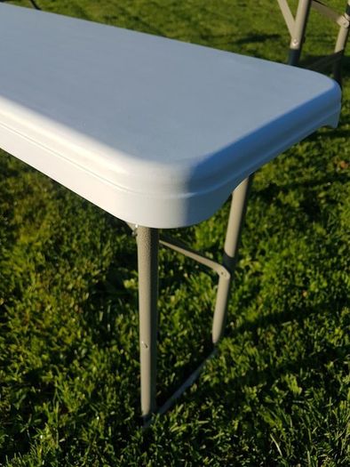 FREE delivery 6ft (180cm) Compact folding table (catering/market/worktop)