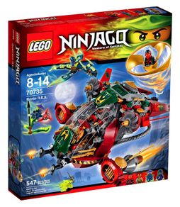 Lego Ninjago 70735: Ronin R.E.X (2015) 100% Complete W/BOX