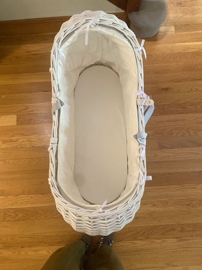 wicker moses basket