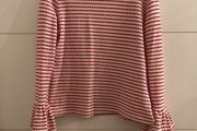 Savida red and white top