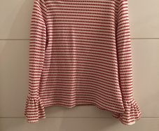 Savida red and white top