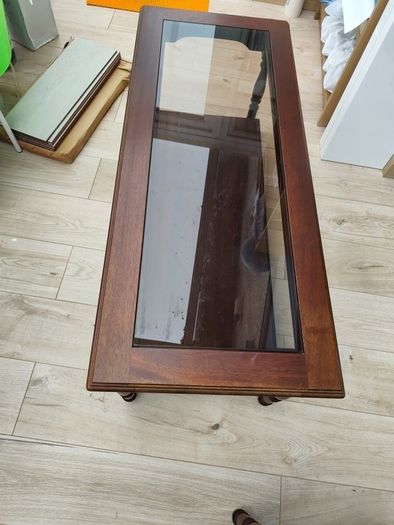 Mahogany coffee table