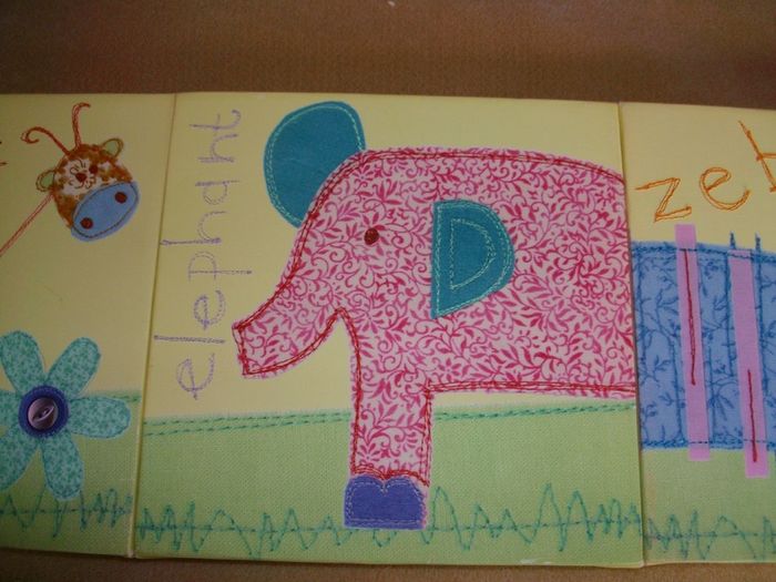 Nursery Canvas Pictures - 3 pack