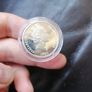 1990 Cook Islands Silver Proof Coin Image 3
