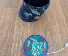 Dinosaur themed Slinky and YoYo