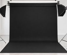 Savage Infinity Vinyl Studio Backdrops   V20-1030 (2) B&W - 10' x 30'