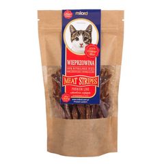 Milord Pork in strips 40g - cat treat, 100% dried meat