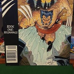The Wolverine Saga Book One 1989 Newsstand Liefeld Wraparound Cover