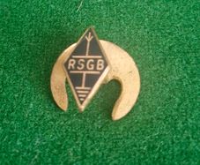 RSGB Button  Hole Badge.
