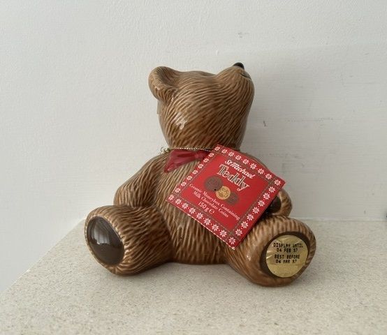 Vintage M&S Teddy Bear Money Box 1997
