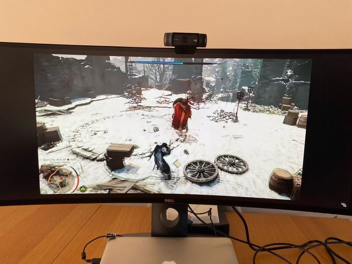 Dell U3419w USB-C Hub Gaming / Work Curve Monitor 4k