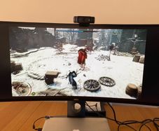 Dell U3419w USB-C Hub Gaming / Work Curve Monitor 4k