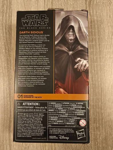 Star Wars The Black Series Darth Sidious
