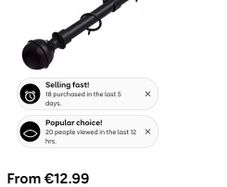 Very Value Ball Curtain Poles