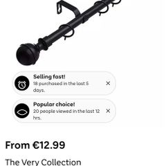 Very Value Ball Curtain Poles