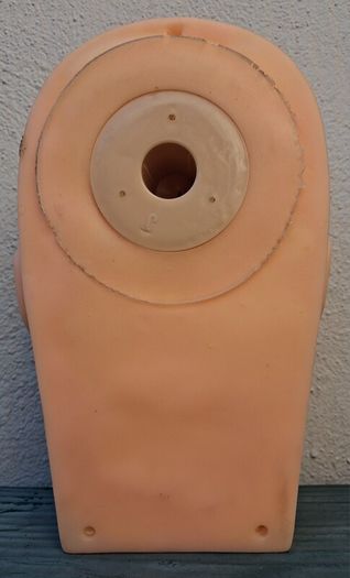 Silicone manequin head