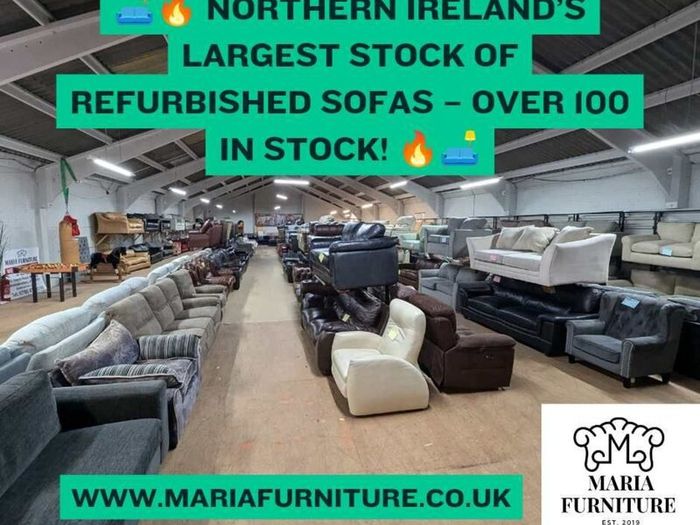 Second hand fully refurbished sofas for sale.