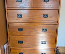 Oak Tallboy / Chest of Drawers