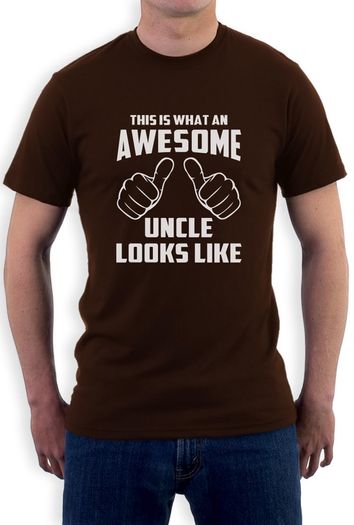Awesome Uncle T-Shirt tee top shirt