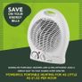 Thermo Fan Heater with 2 Heat Settings and Overheat Protection, 2000W (FREE POSTAGE) Image 5