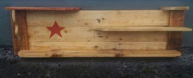 Rustic Americana Floating staggered shelf
