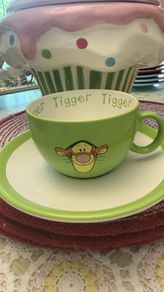 Disney Cup and Saucer Tigger