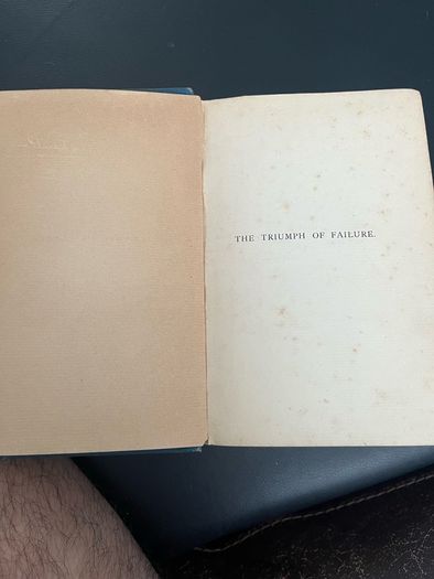 The triumph of failure