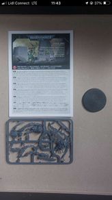 Warhammer 40K necrons Overlord w/ translocation shroud