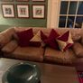 Chesterfield Brown leather Couch set Image 2