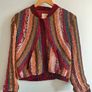 Sezane Paris Beaded & Velvet Jacket Image 2