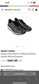 Jimmy Choo Monza sneakers - sz 6.5